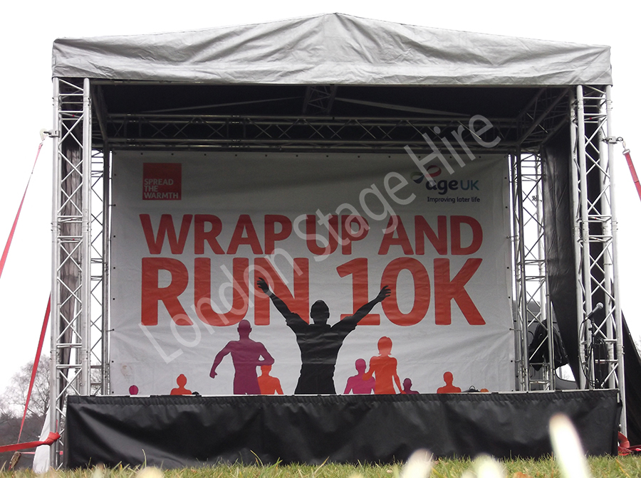 Mini Stage Hire London Our Mini stage for clients to view
